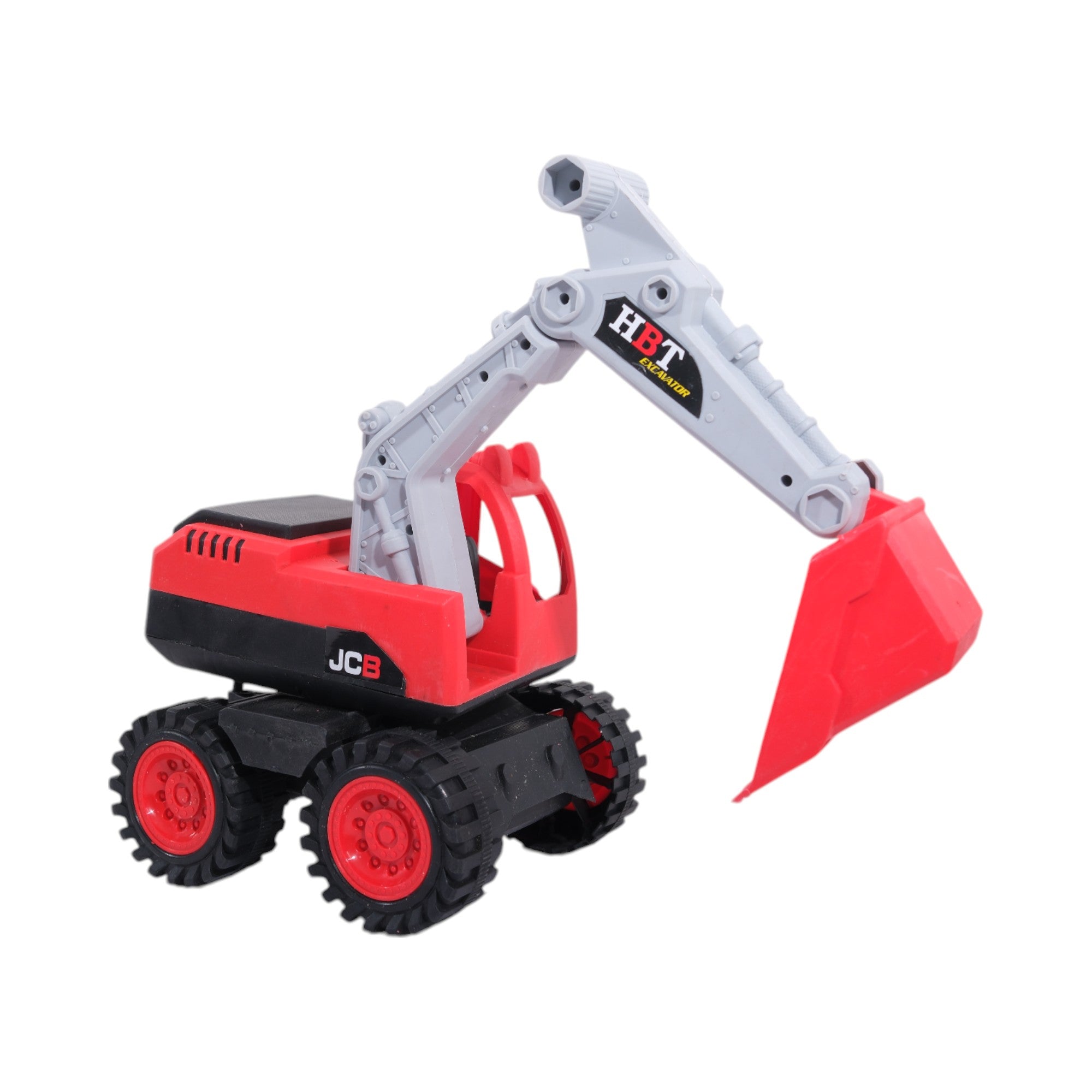 Heavy-Duty Manual Toy Excavator – Realistic Construction Vehicle for Kids