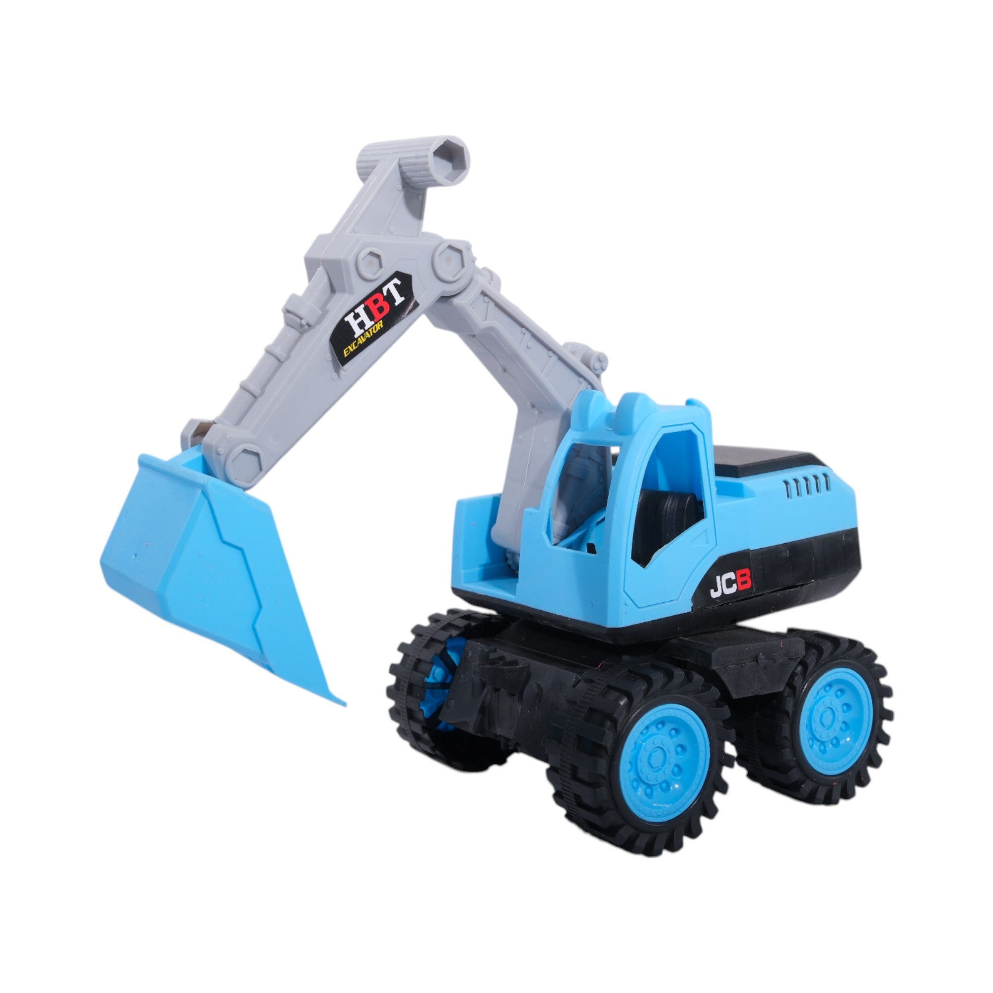 Heavy-Duty Manual Toy Excavator – Realistic Construction Vehicle for Kids