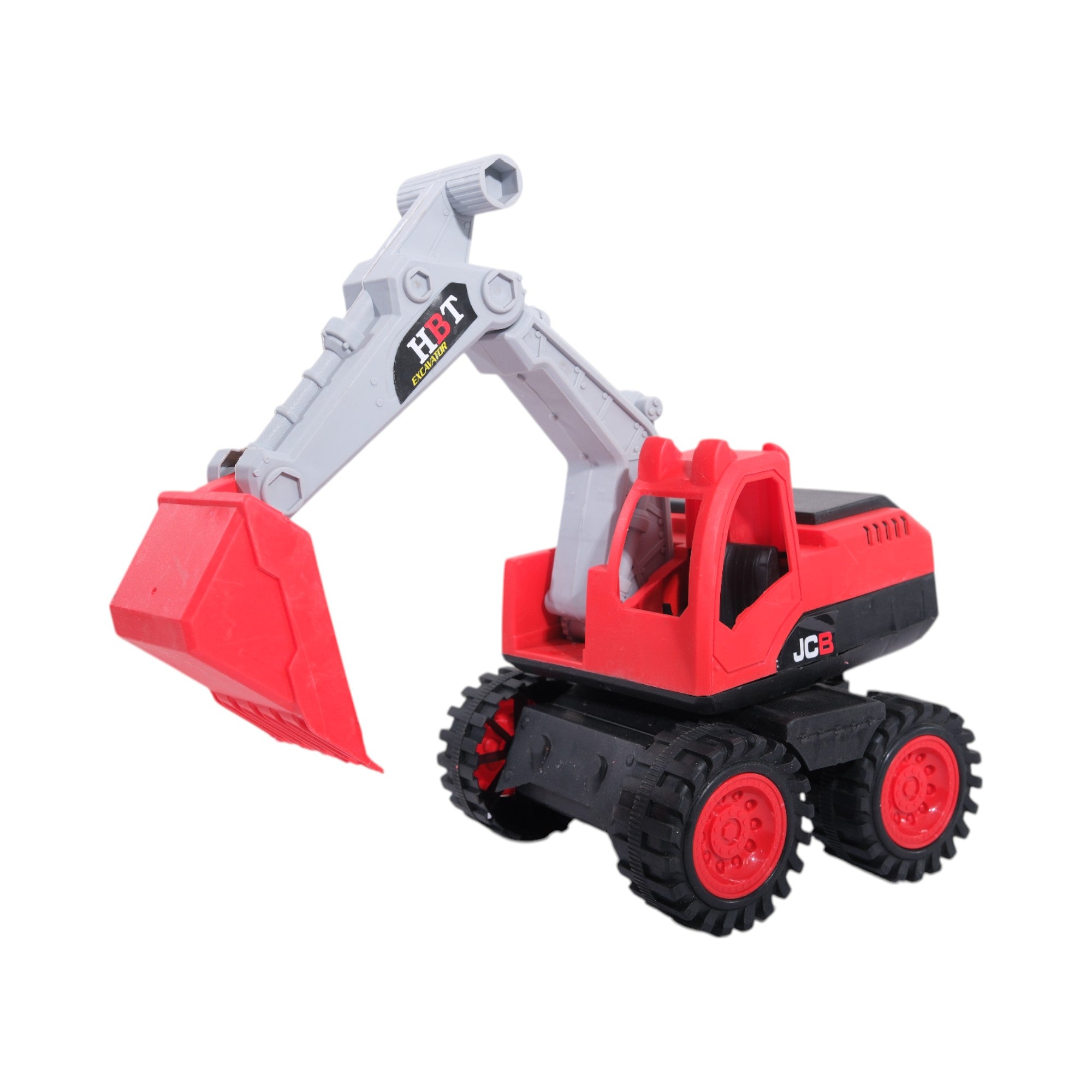 Heavy-Duty Manual Toy Excavator – Realistic Construction Vehicle for Kids