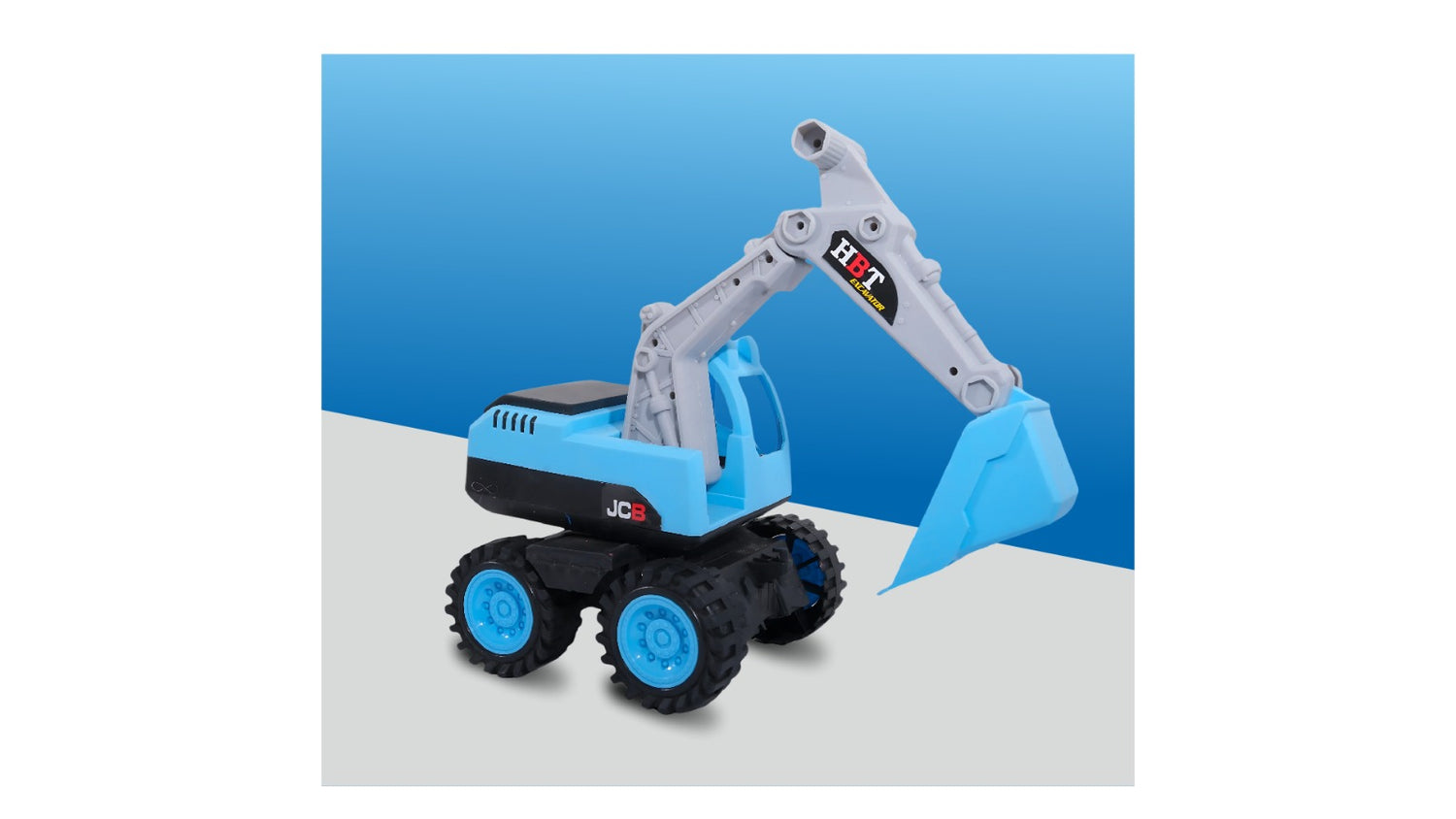 Heavy-Duty Manual Toy Excavator – Realistic Construction Vehicle for Kids