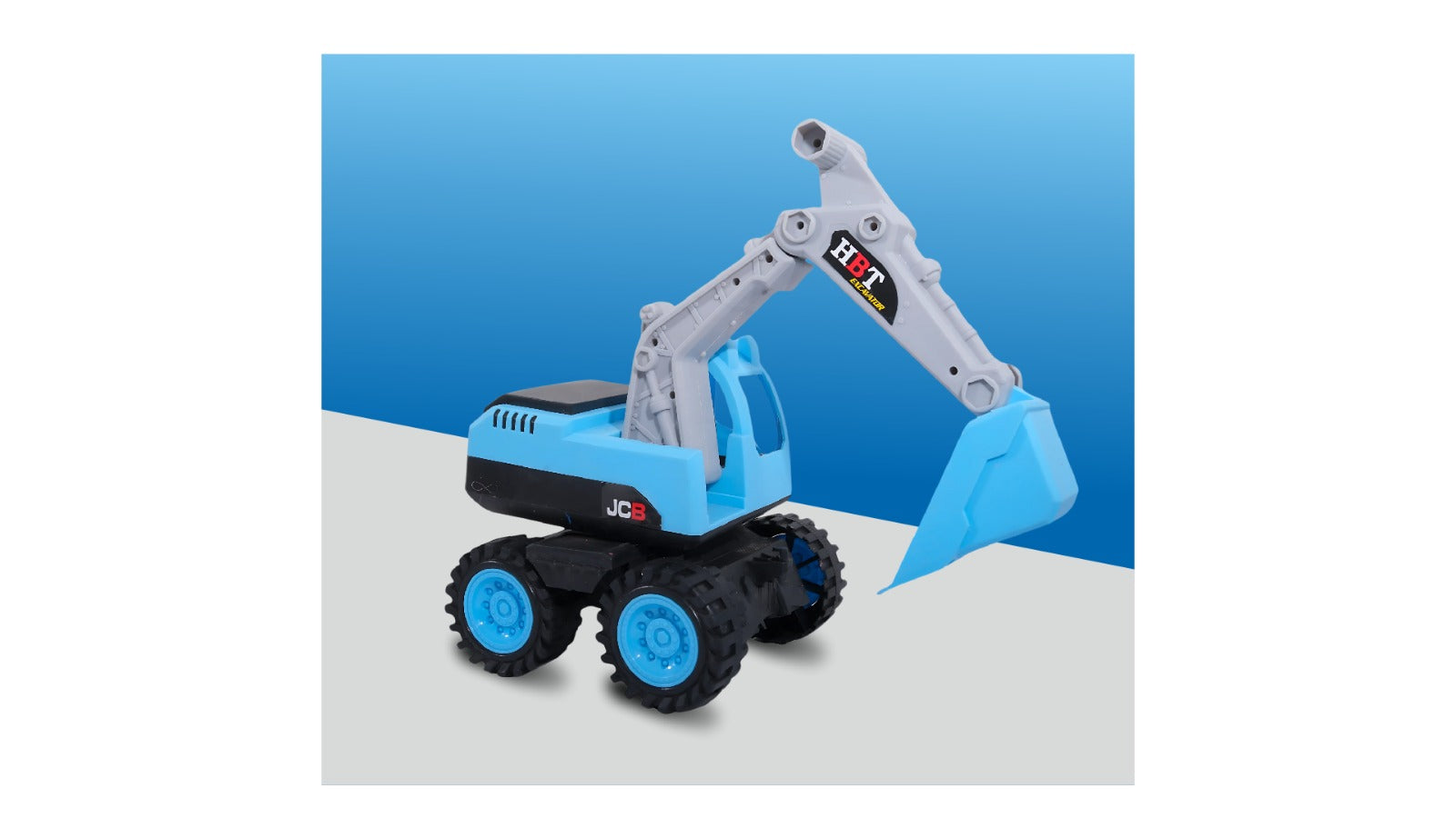 Heavy-Duty Manual Toy Excavator – Realistic Construction Vehicle for Kids